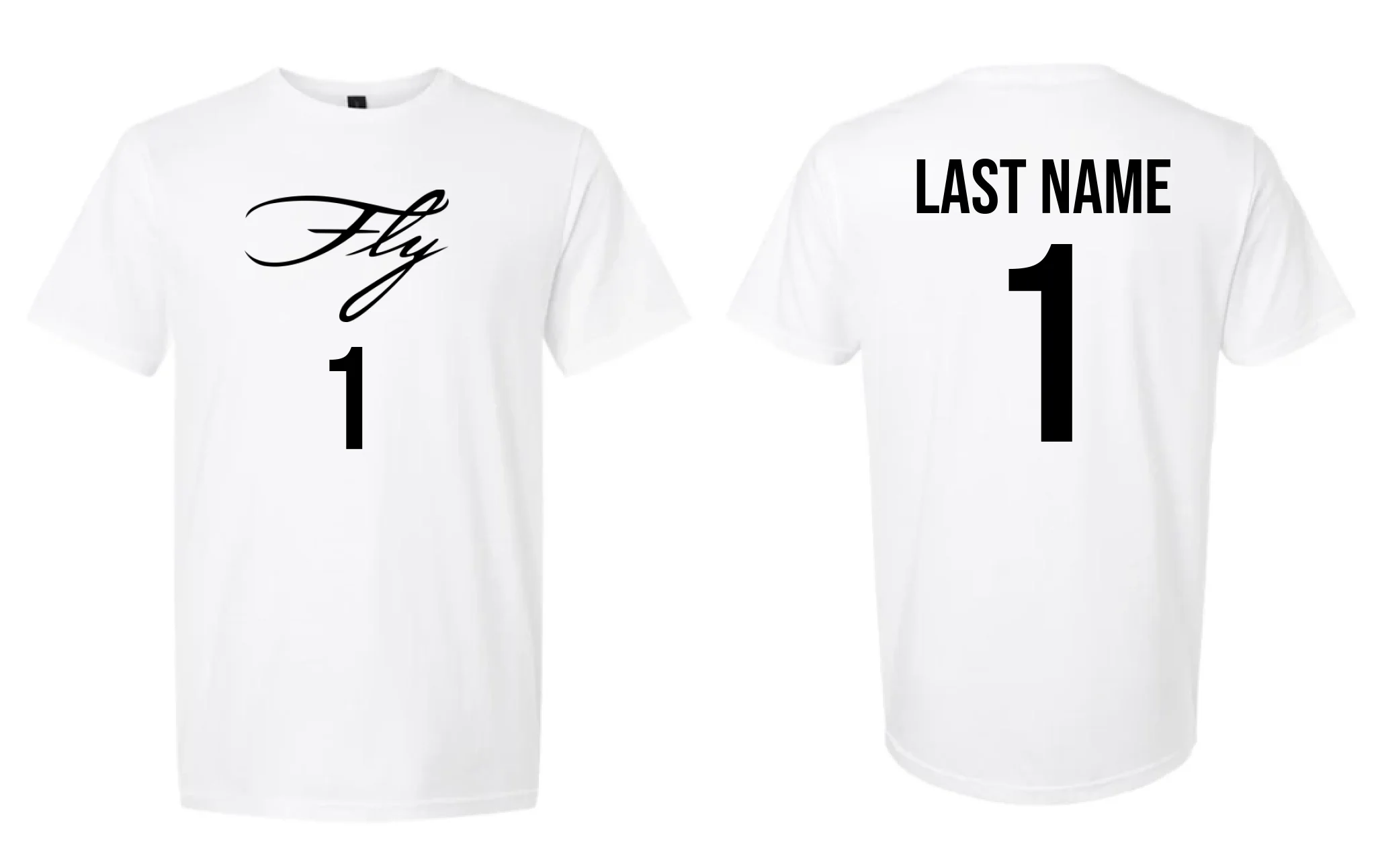 White Front and Back